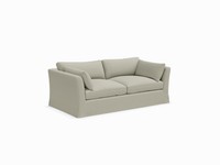 Contemporary sofa in custom fabric